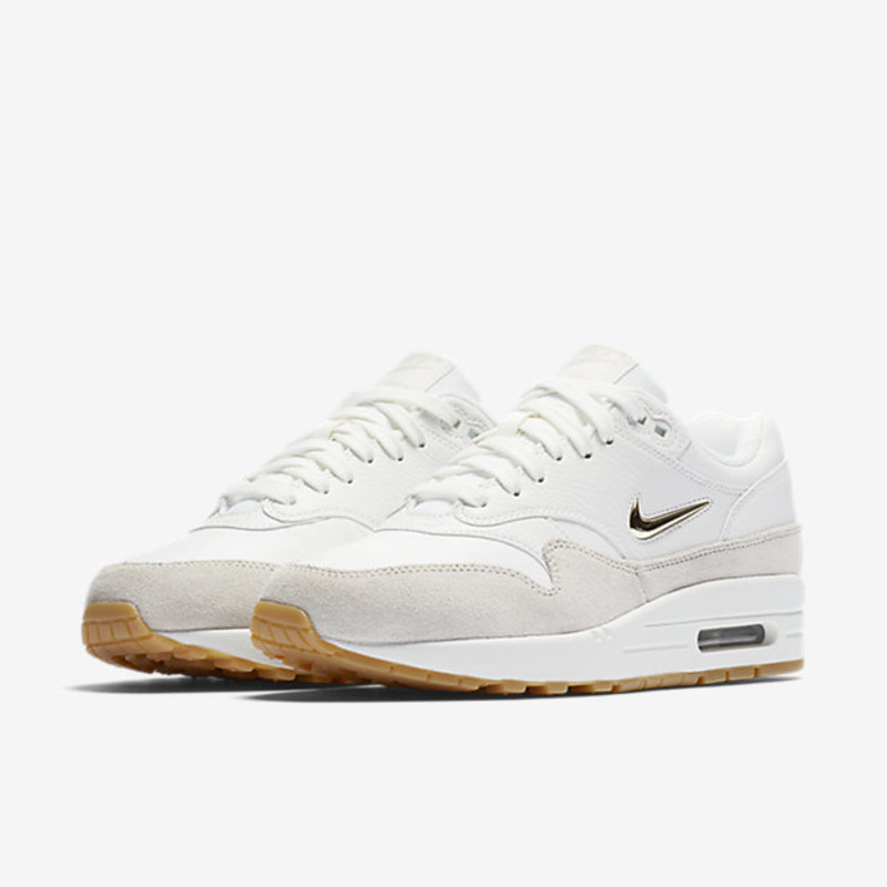 Air max 1 jewel summit white on sale metallic gold star